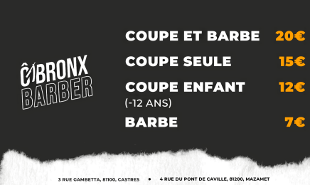 O Bronx Barber : Coiffeur à Mazamet