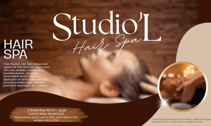 Studio'L Hair Spa : Coiffeur à Ligugé