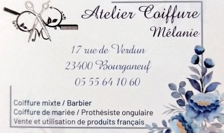 Atelier Coiffure : Coiffeur à Bourganeuf