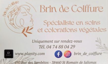 Brin de Coiffure : Coiffeur à Saint-Romain-de-Jalionas