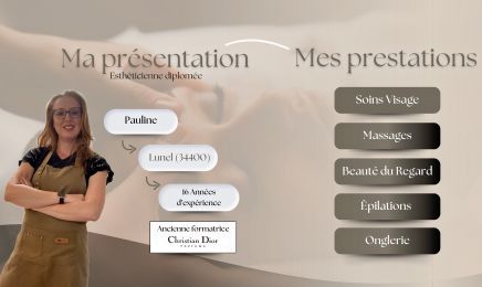 Le Studio de Pauline - spécialiste soin visage facialiste - Lunel : Manucure à Lunel