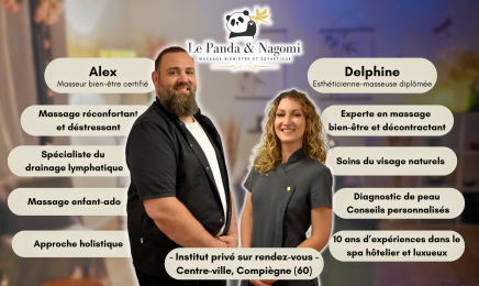 Le Panda & Nagomi - Massage bien-être et esthétique : Institut de beauté à Compiègne