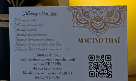 MAC IND THAÏ : Barbier à Crespin