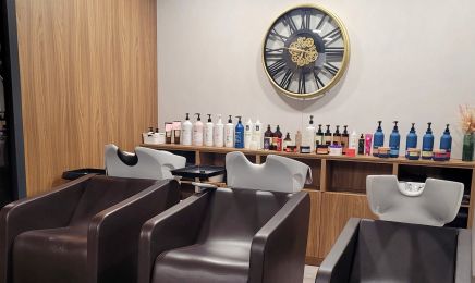 Image de soie : Barbier à Saint-Médard-d'Eyrans