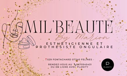 Mil beauté by Marion  : Institut de beauté à Felines