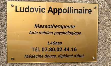 Ludovic Appollinaire - Praticien en soins musculaire - Aide médico-psychologique  : Institut de beauté à Plestan