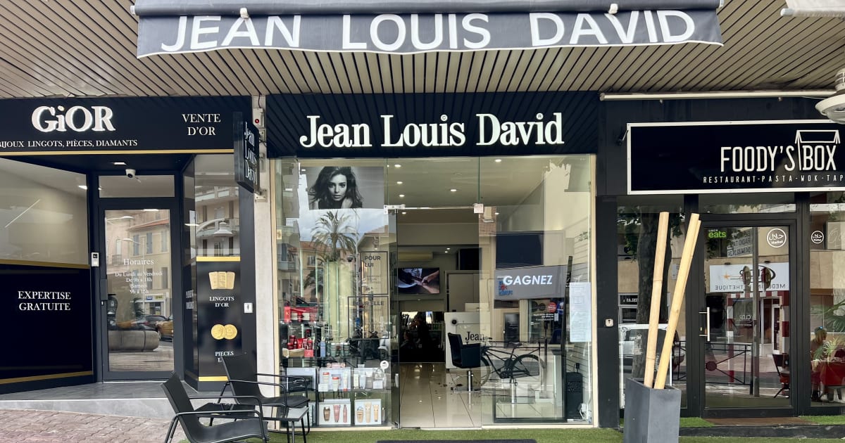 Jean Louis David Saint Raphaël coiffeur à SaintRaphaël