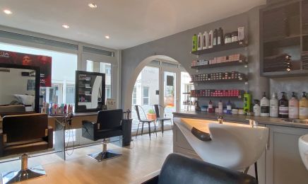 Julien et Strelitzia  : Barbier à Brunstatt-Didenheim