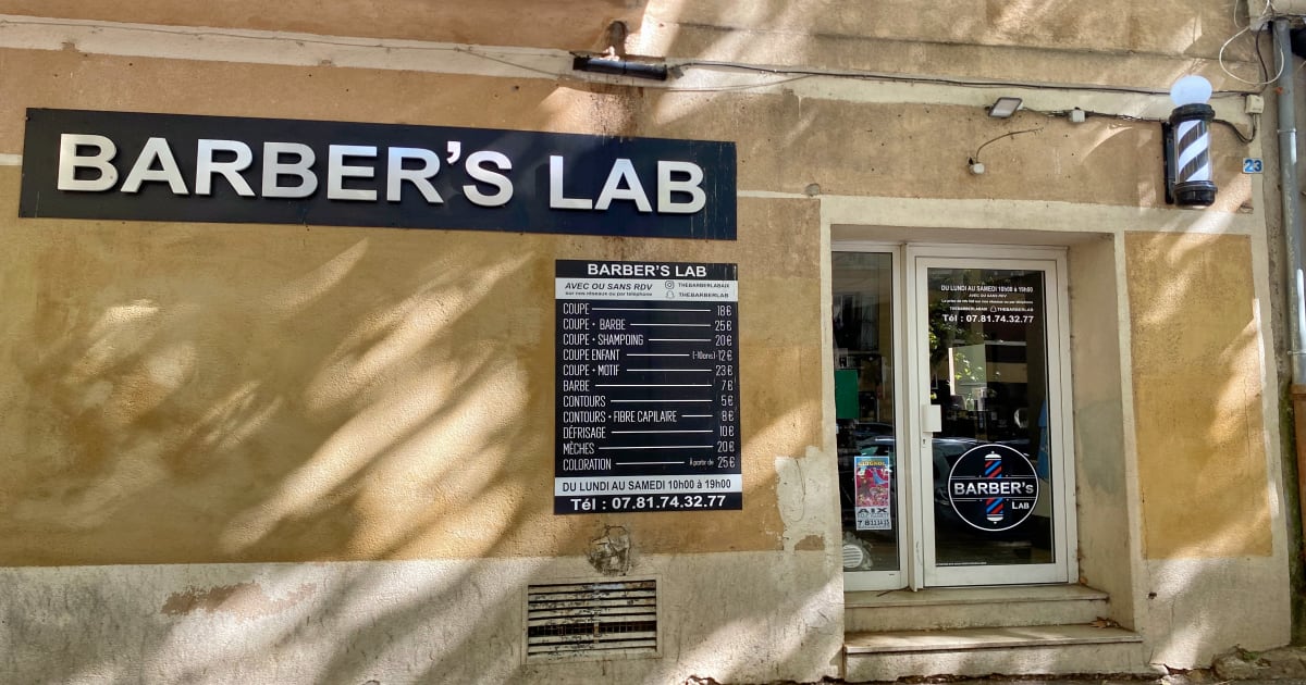 Barber’s Lab : coiffeur à Aix-en-Provence - Planity