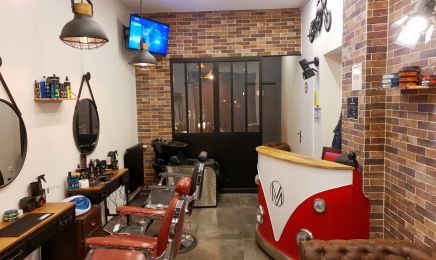 Le barbier de l’arche  : Barbier à Courbevoie
