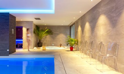 Hôtel l'Escale - Piscine & SPA - Cap Blanc Nez : Spa à Escalles