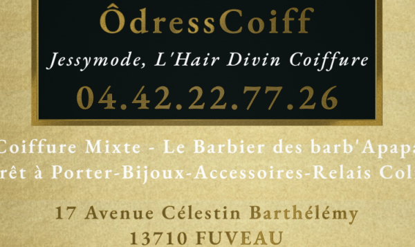 ÔDRESSCOIFF JessyMode L’Hair Divin Coiffure