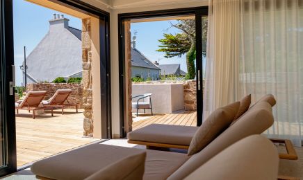 Spa Nuxe - Hostellerie de la Pointe Saint Mathieu **** : Institut de beauté à Plougonvelin