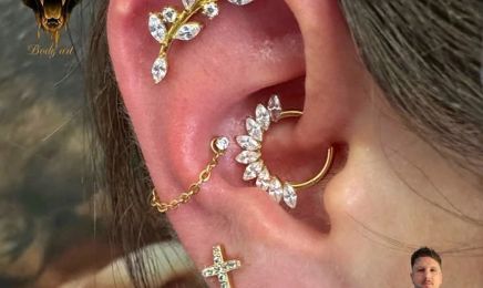 AG Beauty et Matt gold piercing : Institut de beauté à Bollène
