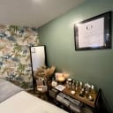 Au salon Danohys à Mt St Aignan avec Sophie