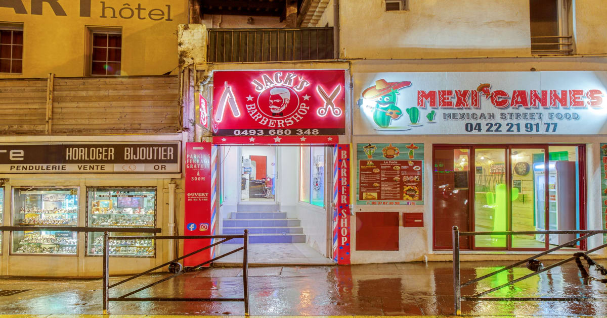 Jack’s Barber Shop Cannes barbier à Cannes