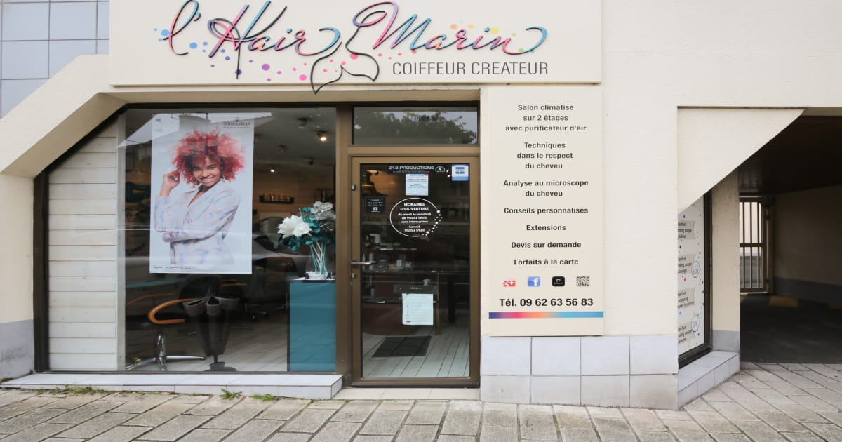 L’Hair Marin coiffeur à SaintMalo Planity