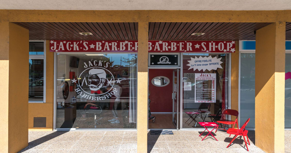 Jack’s Barber Shop Mandelieu barbier à MandelieulaNapoule