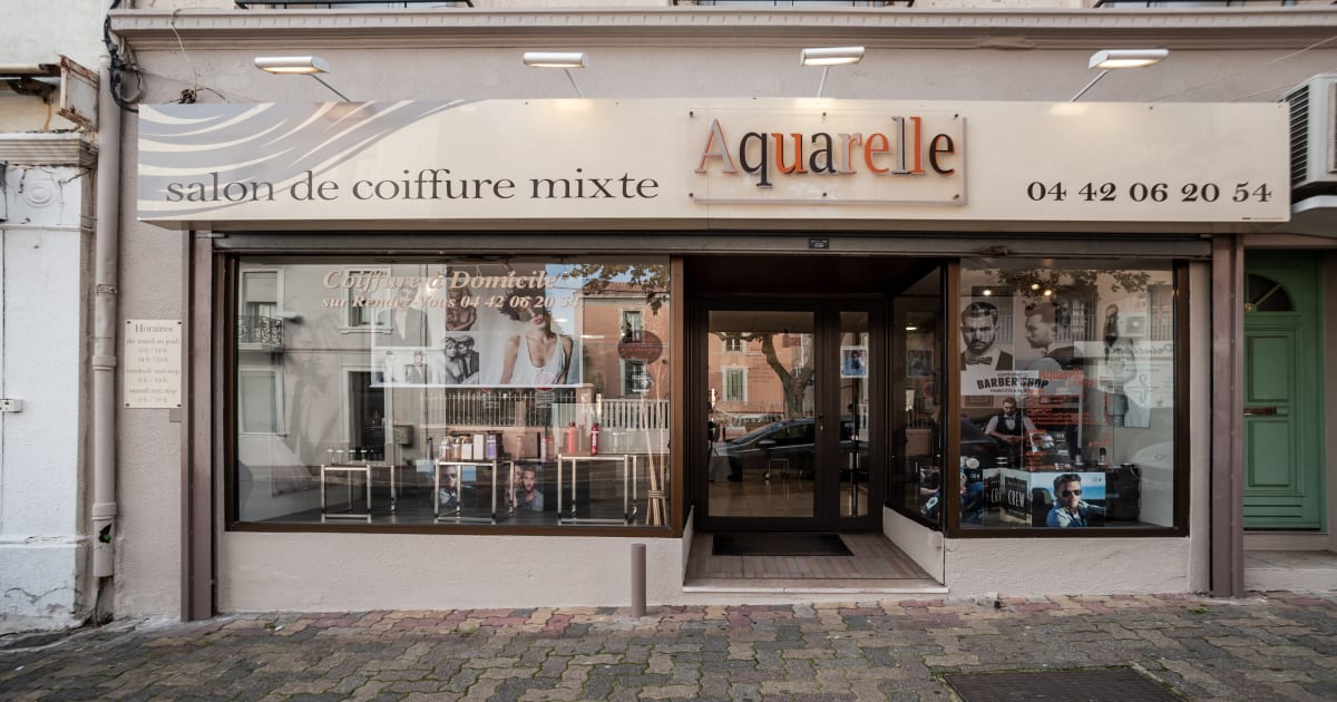 Aquarelle Coiffure Coiffeur A