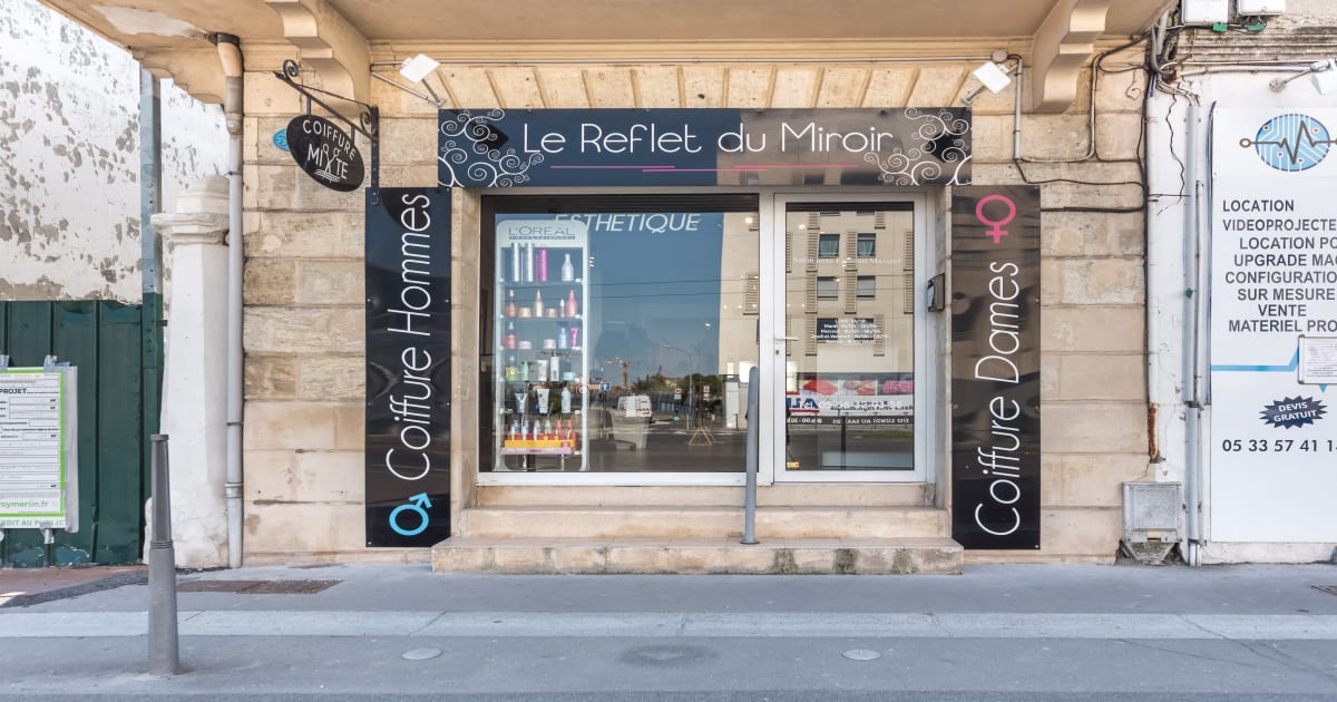Le Reflet Du Miroir Bordeaux rive droite coiffeur à Bordeaux