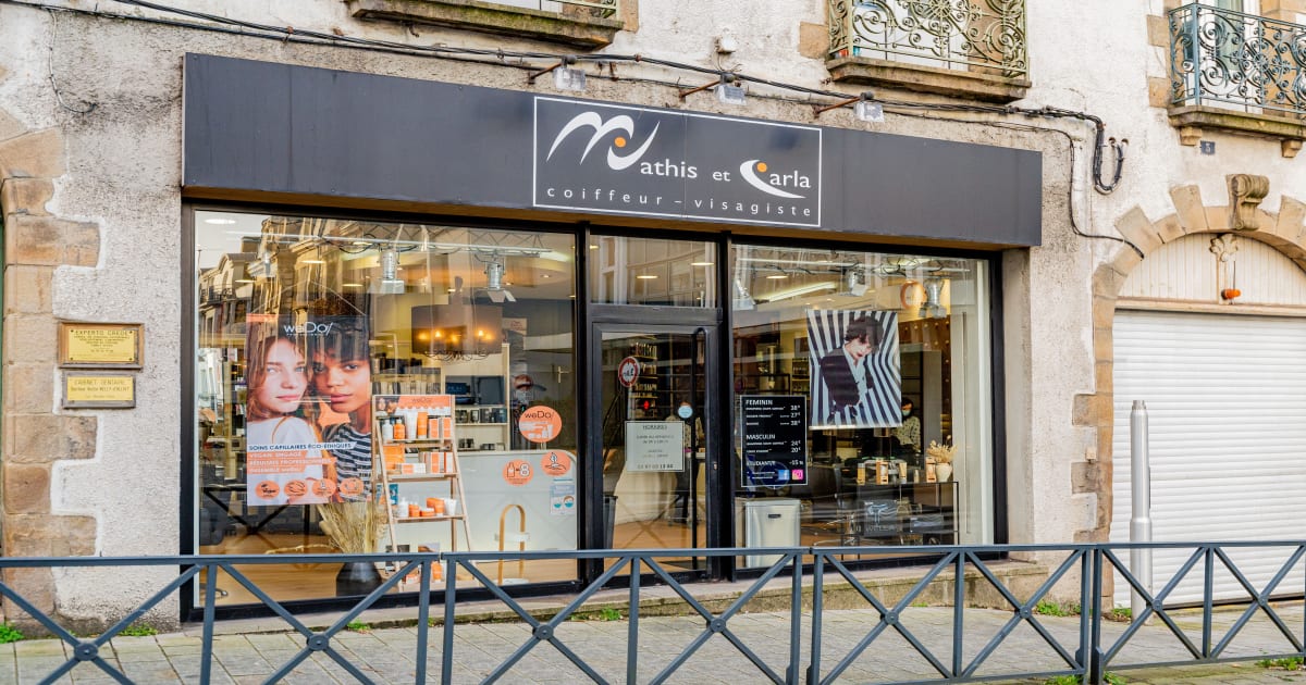 Mathis et Carla Hôtel de Ville coiffeur à Vannes Planity