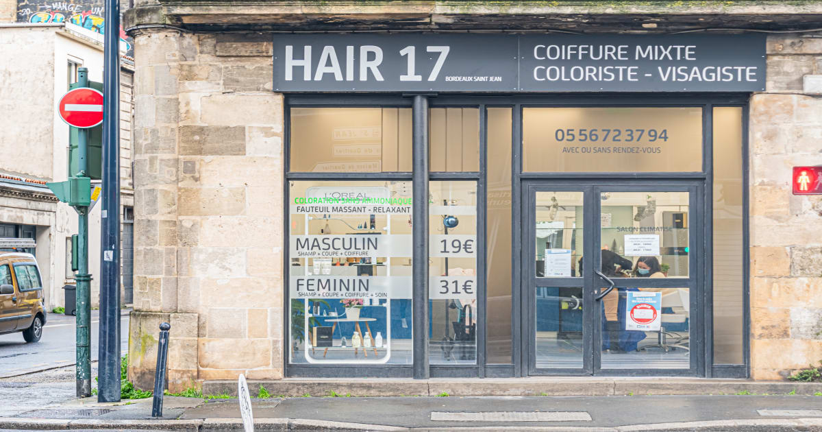 Hair 17 SaintJean coiffeur à Bordeaux Planity