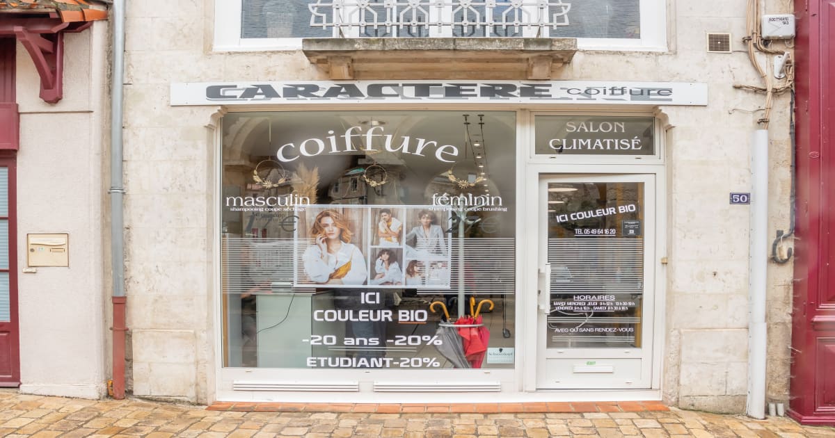 Caractère Coiffure coiffeur à Airvault Planity