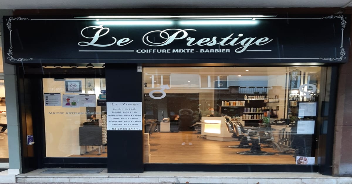 Le Prestige coiffeur à SaintDiédesVosges Planity