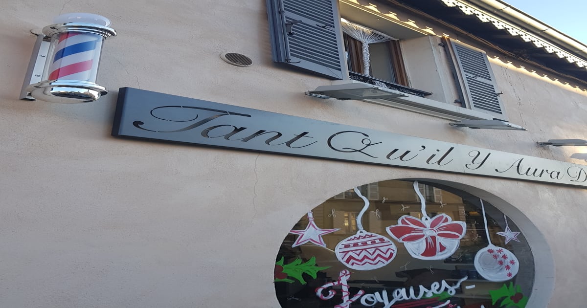 Coiffeur homme barbier Tant qu'il y aura des hommes