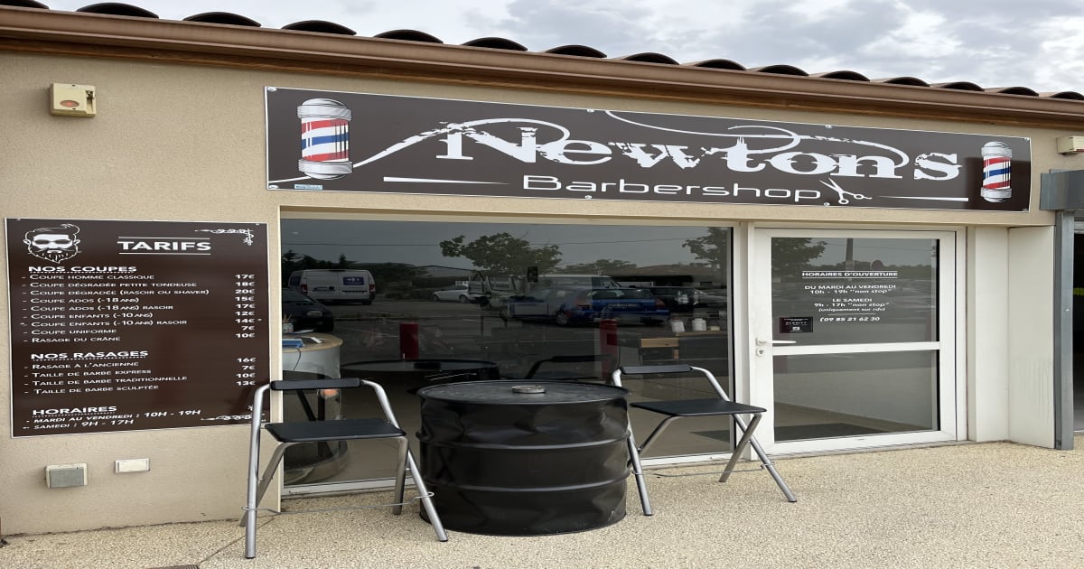 Newton’s Barber Shop barbier à Mornas Planity