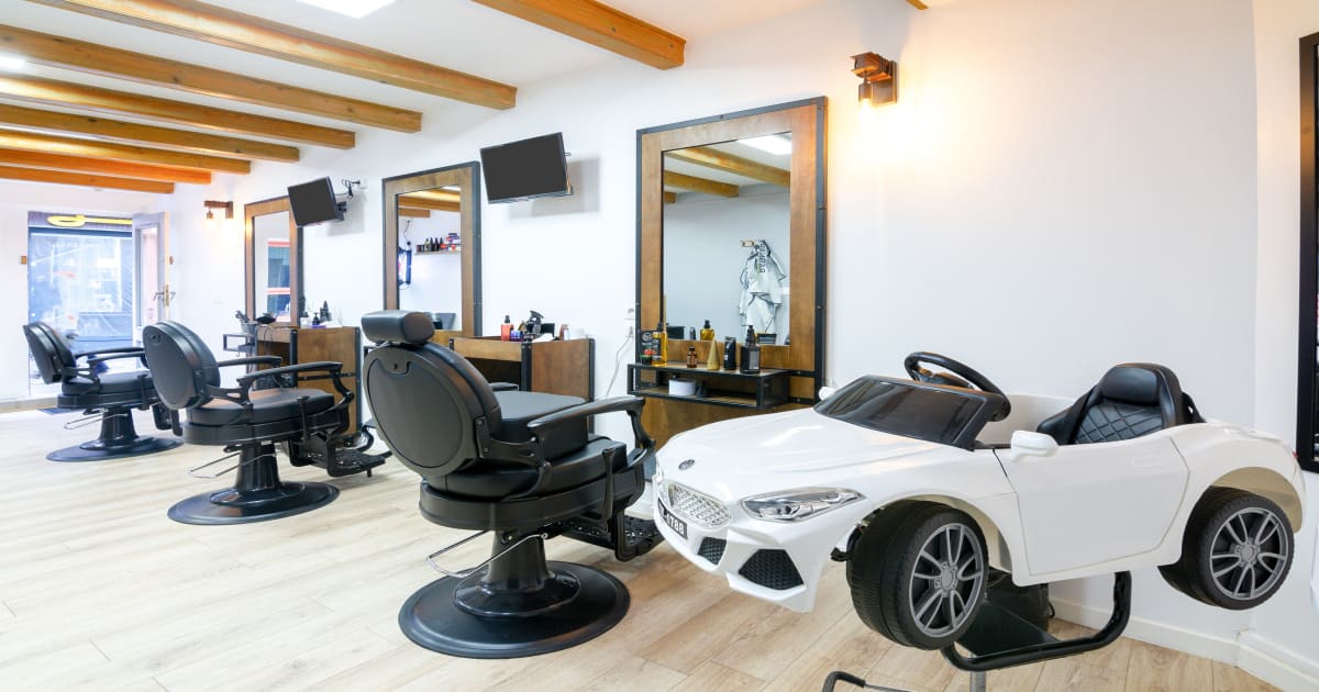 Barber Deko Plaque en tôle vintage pour coiffeur Barbershop