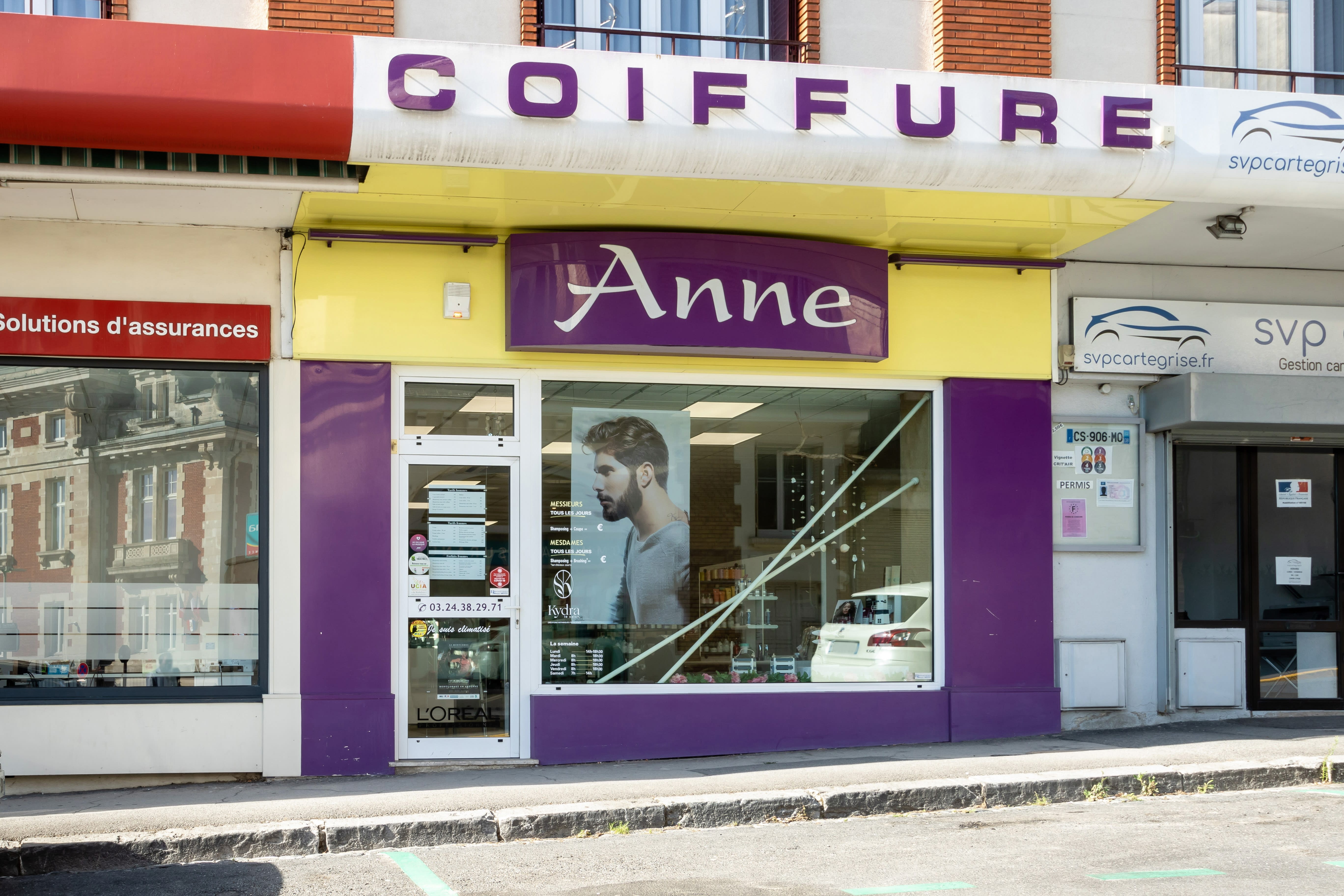 Anne coiffure