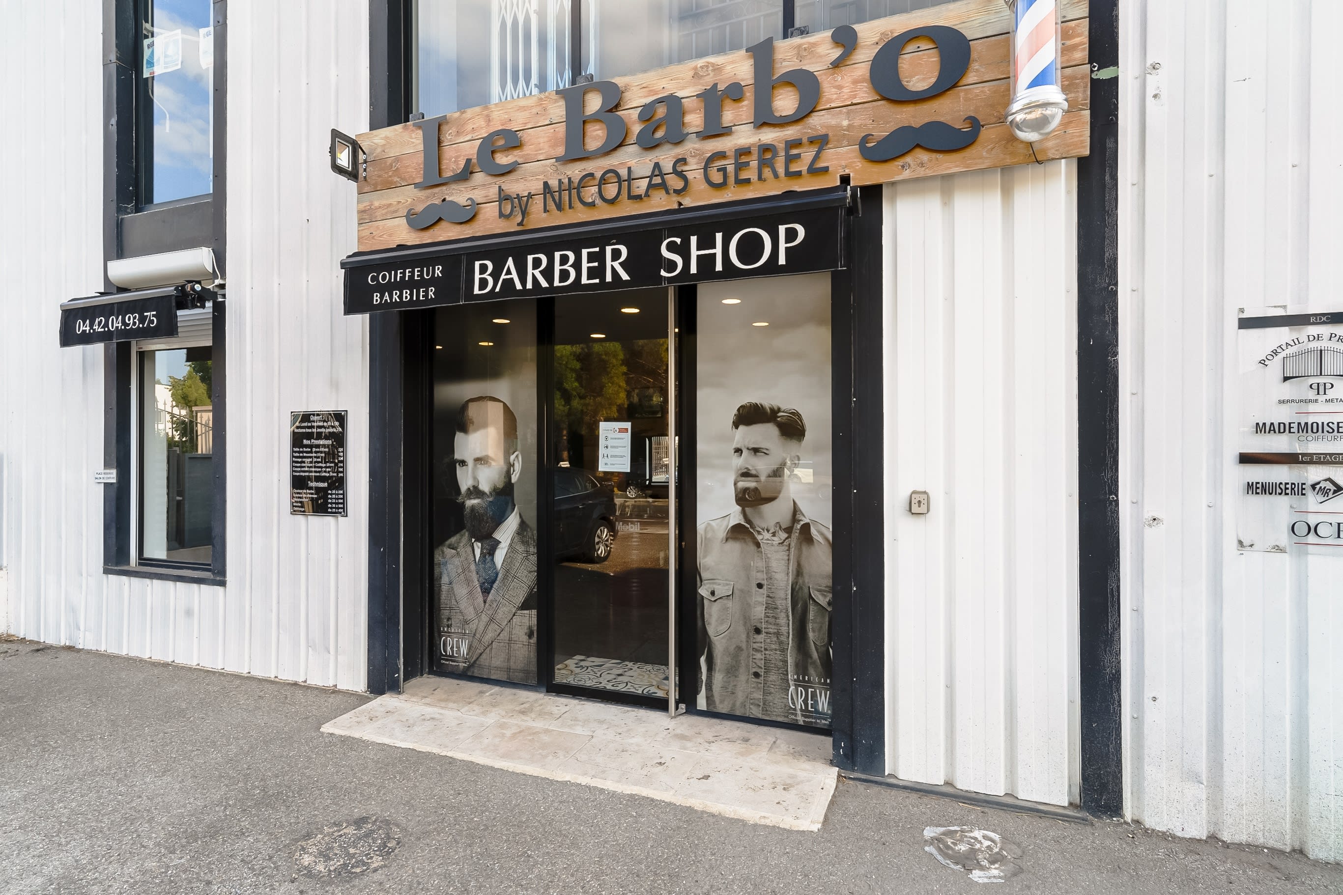 O’Theo barbershop , anciennement Le Barb’O