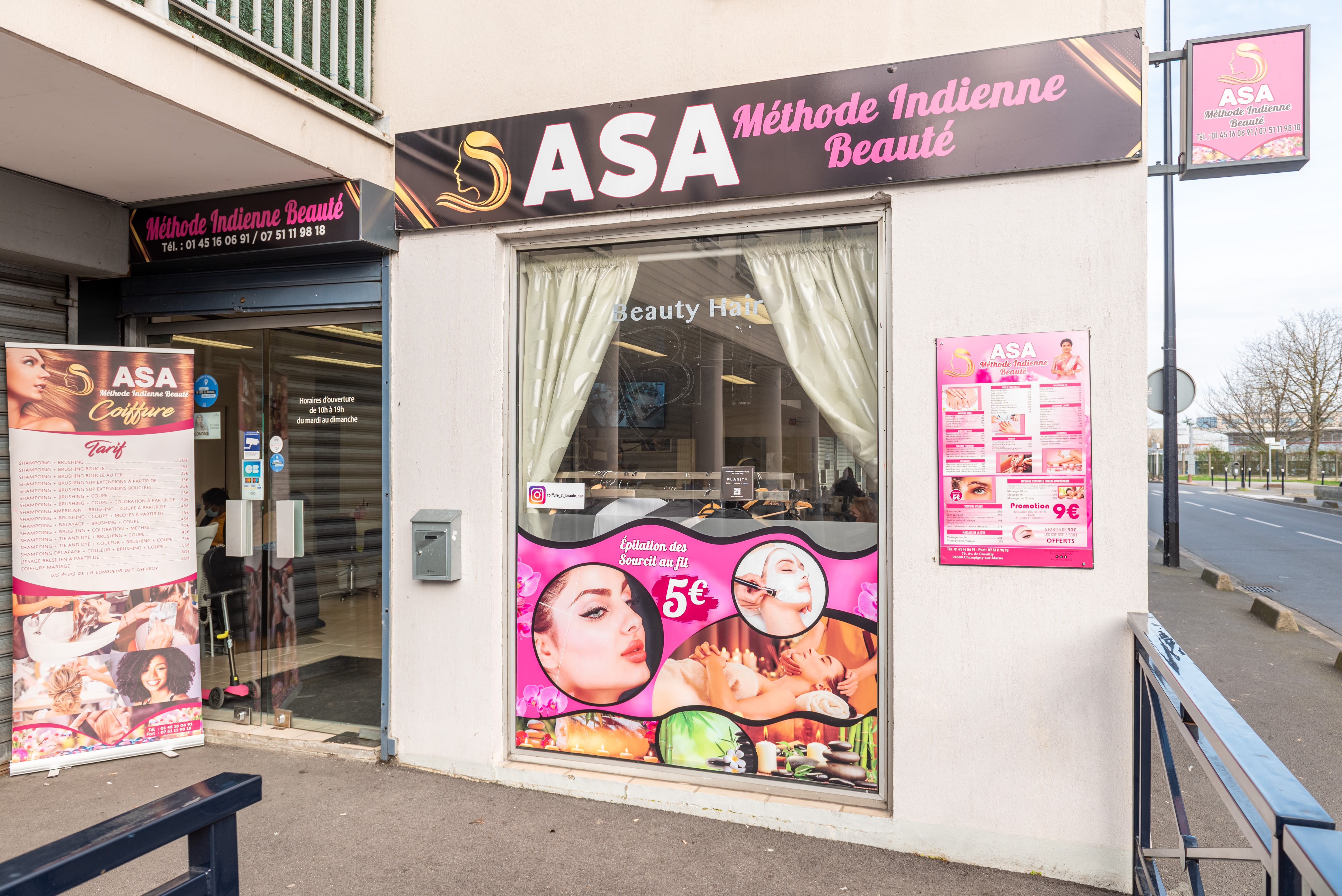 ASA méthode indienne Beauté et coiffure