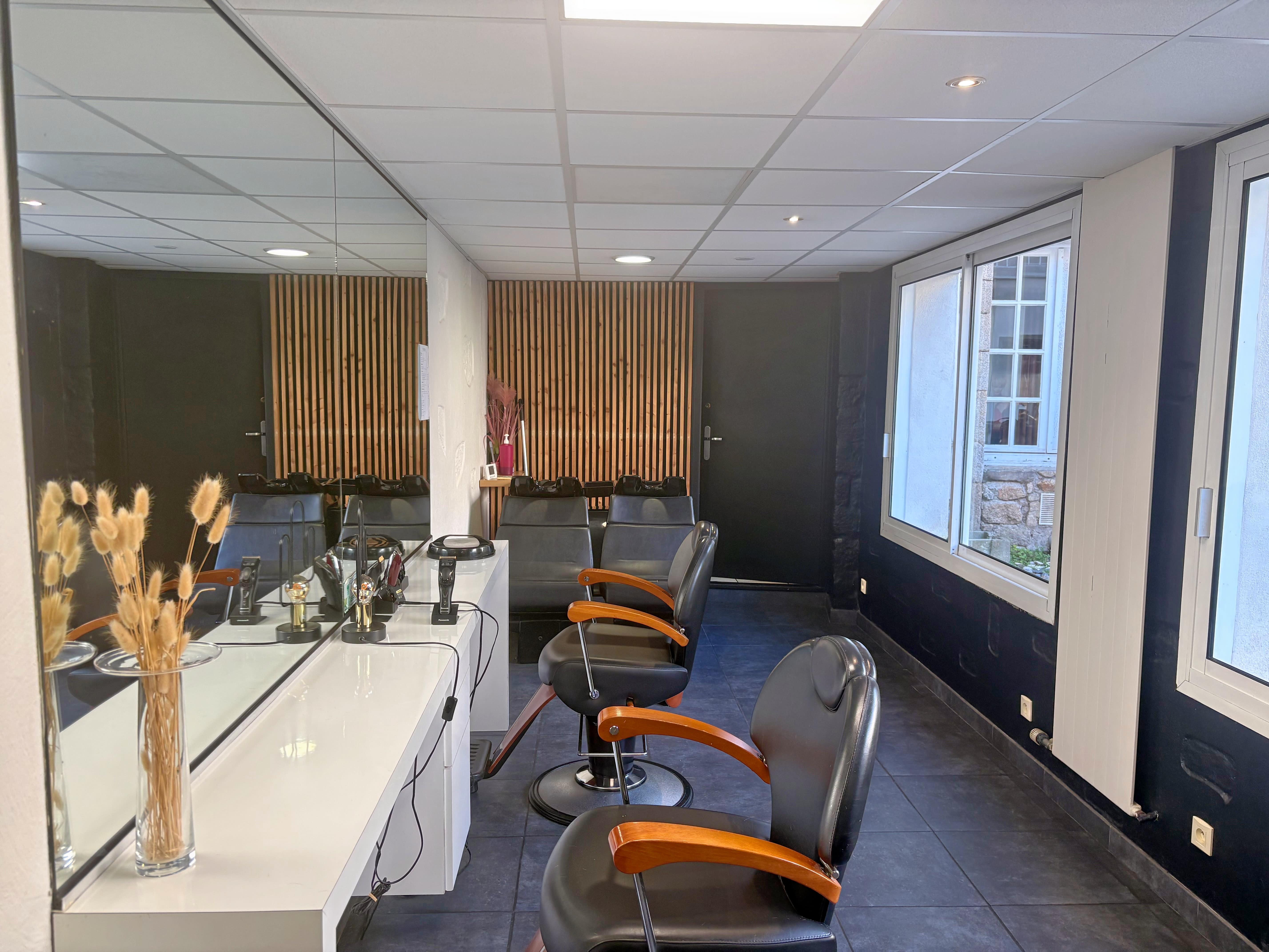 Le salon de coiffure
