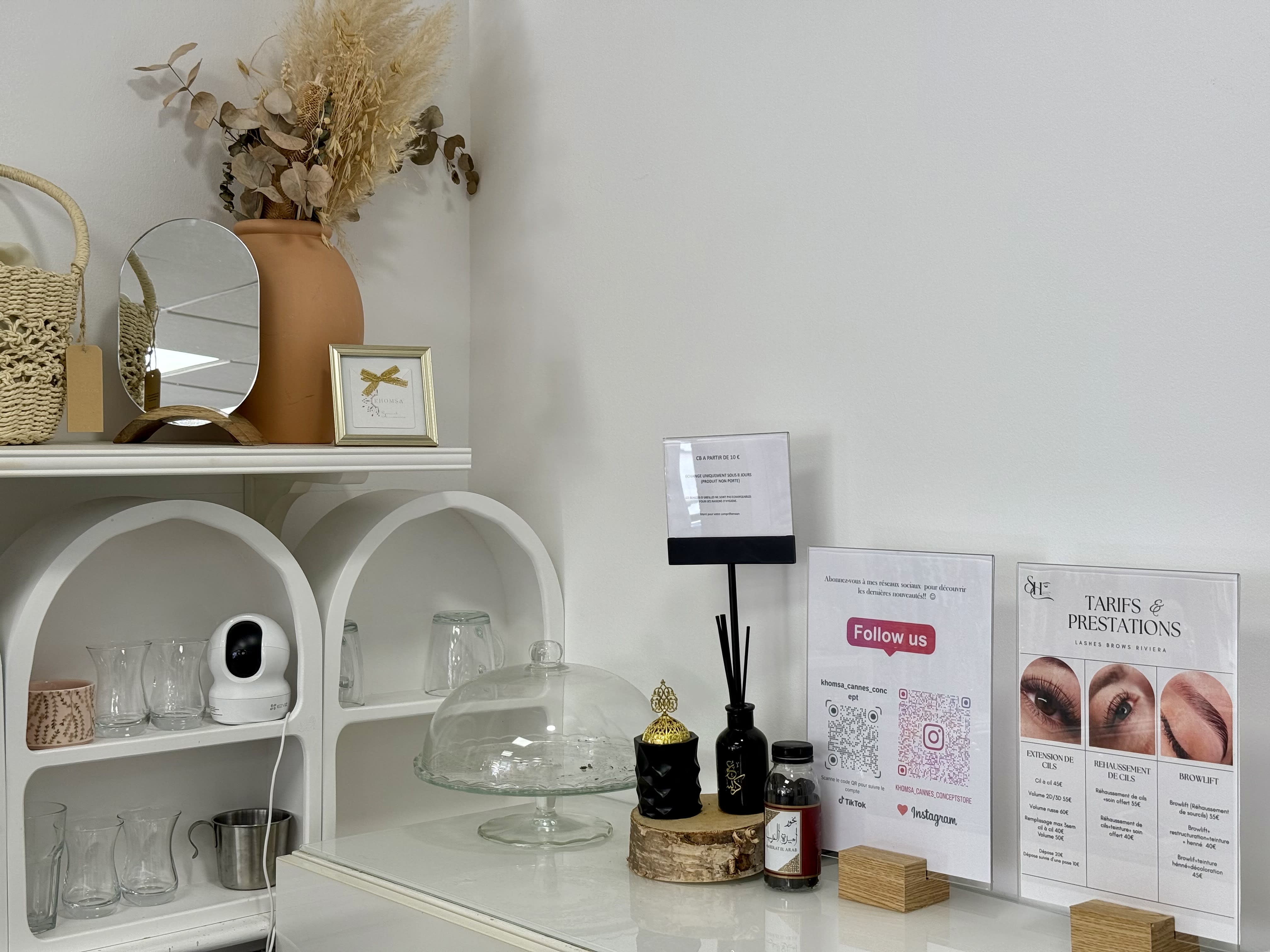Khomsa | Concept Store & Beauty - Institut de beauté Cannes - Khomsa | Concept Store & Beauty - Photo Galerie - OneBooking