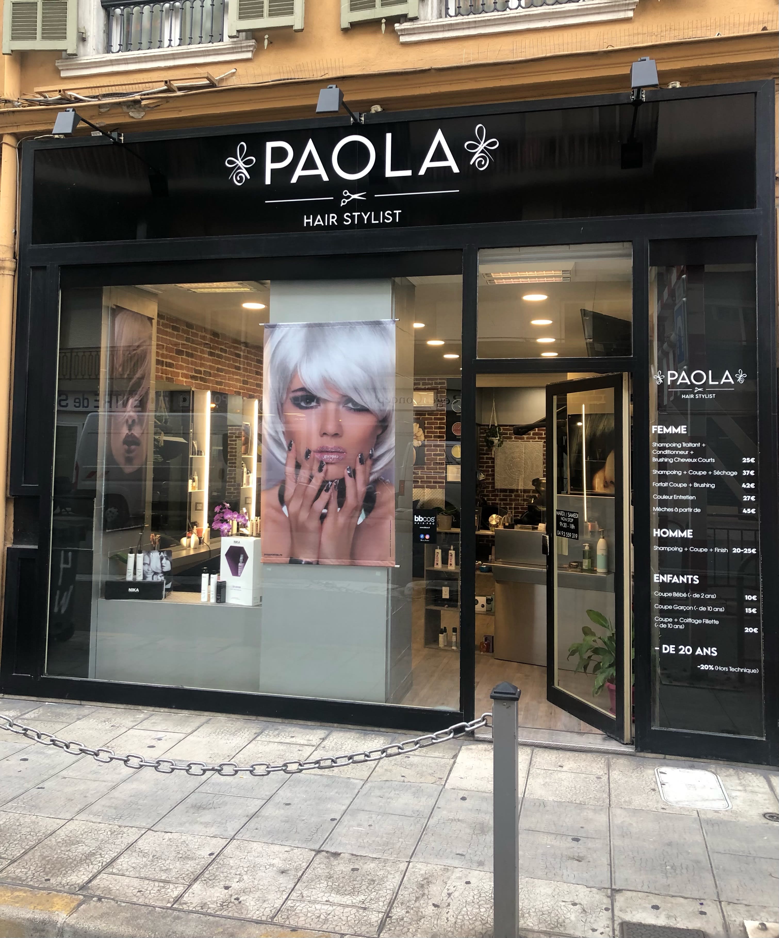 Paola Coiffure - Coiffure Nice - Photo de couverture - OneBooking