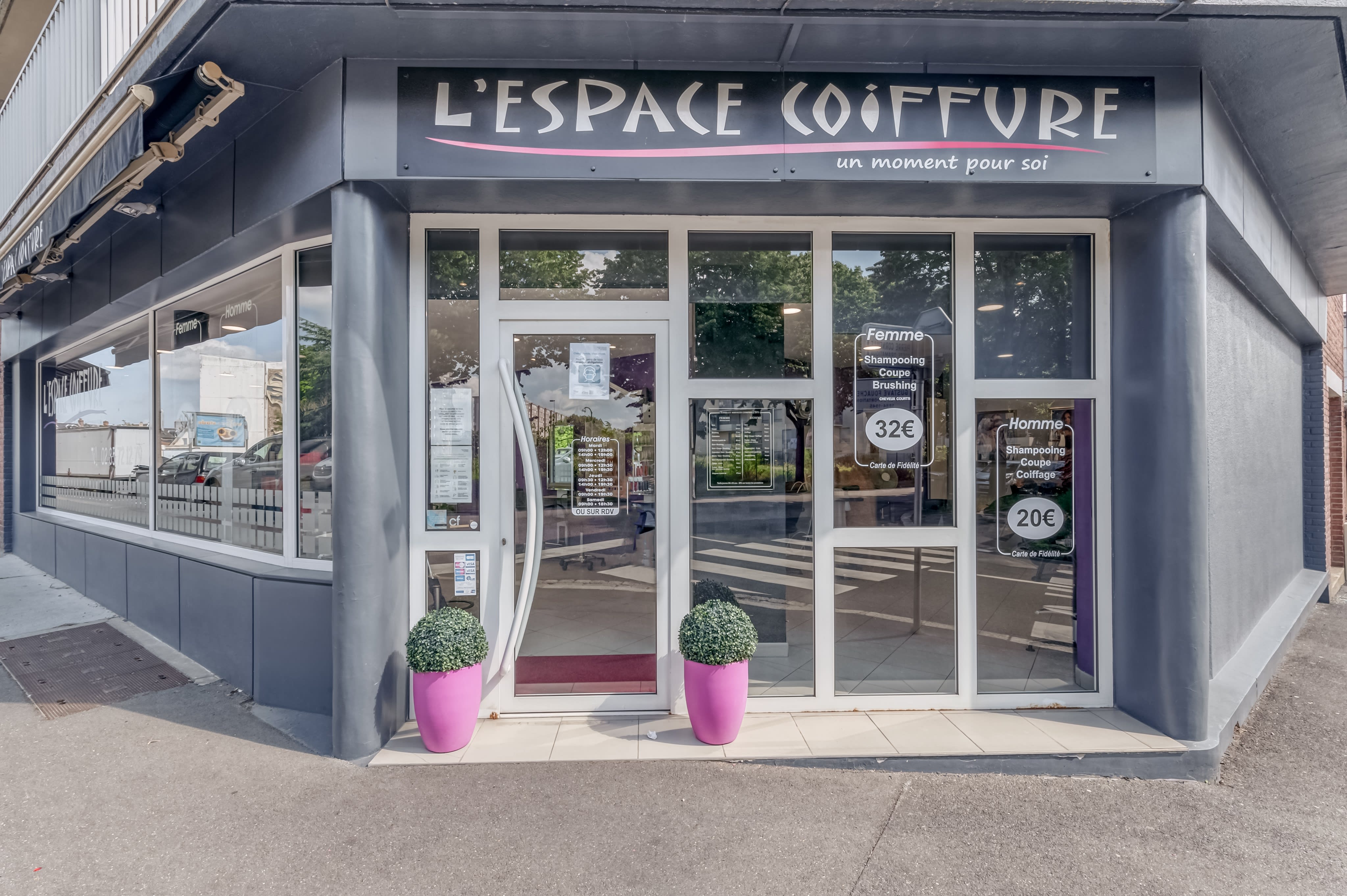 L’espace coiffure