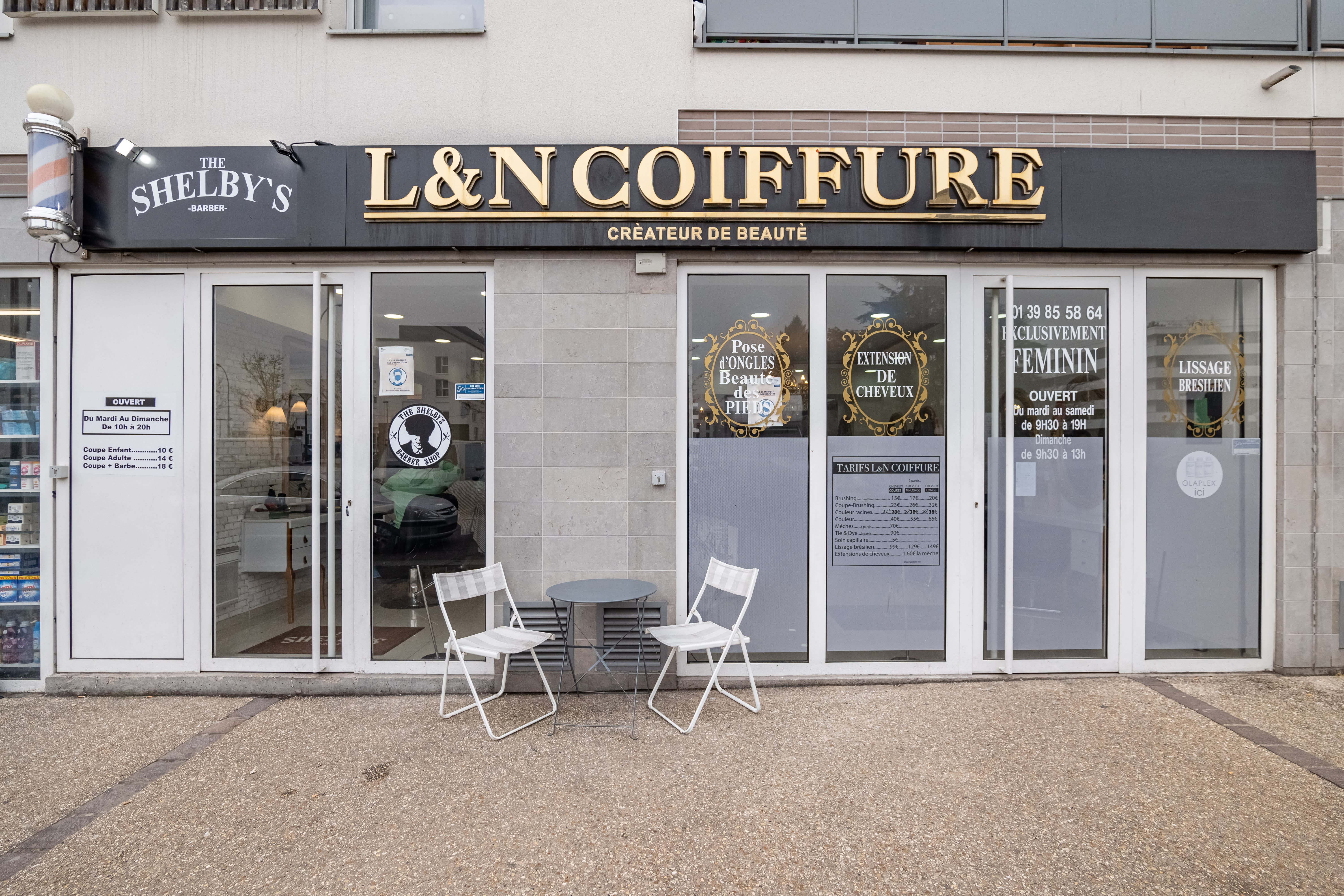 L&N Coiffure / The Shelby's Barber