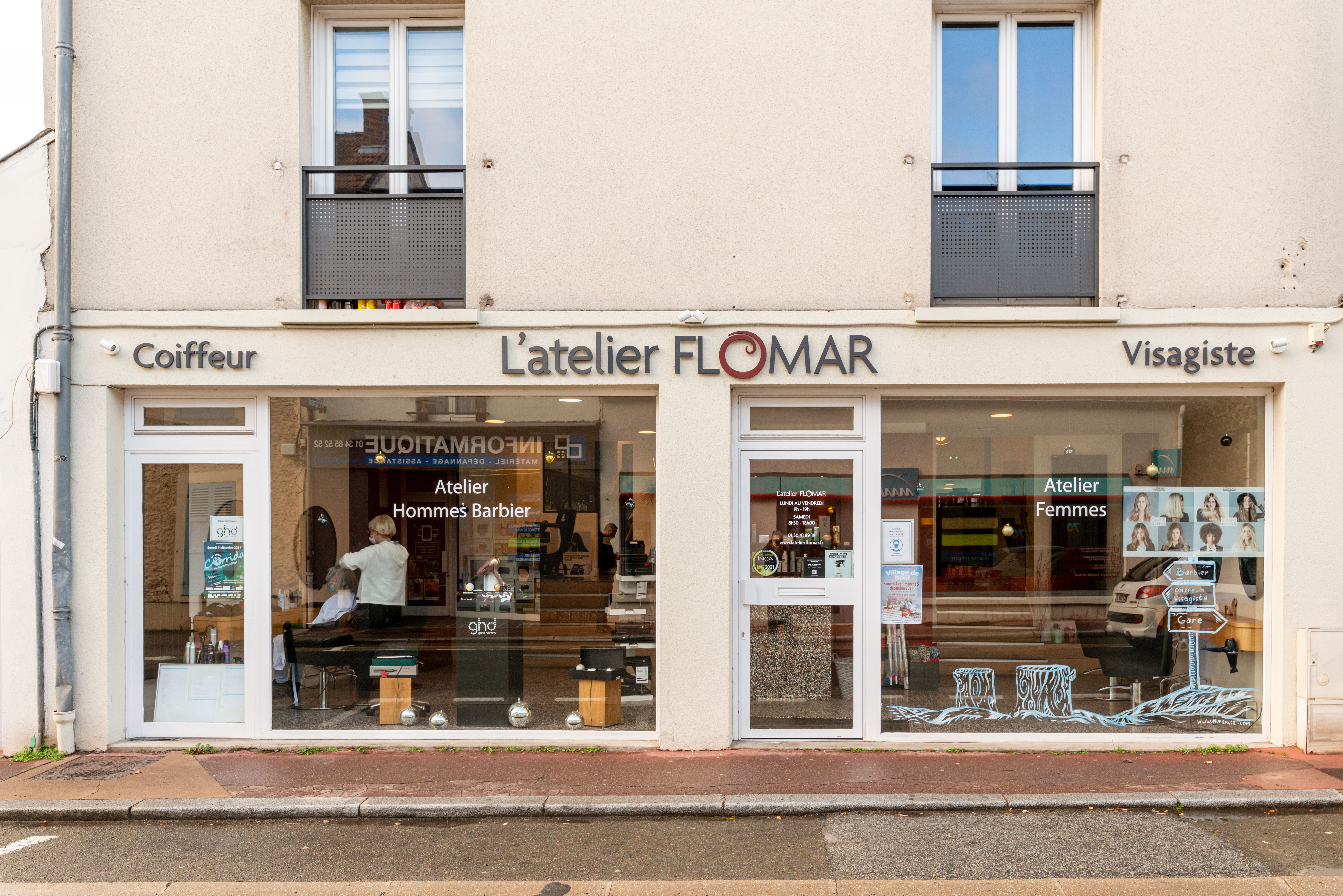 L'atelier FLOMAR Salon de coiffure Rambouillet 78