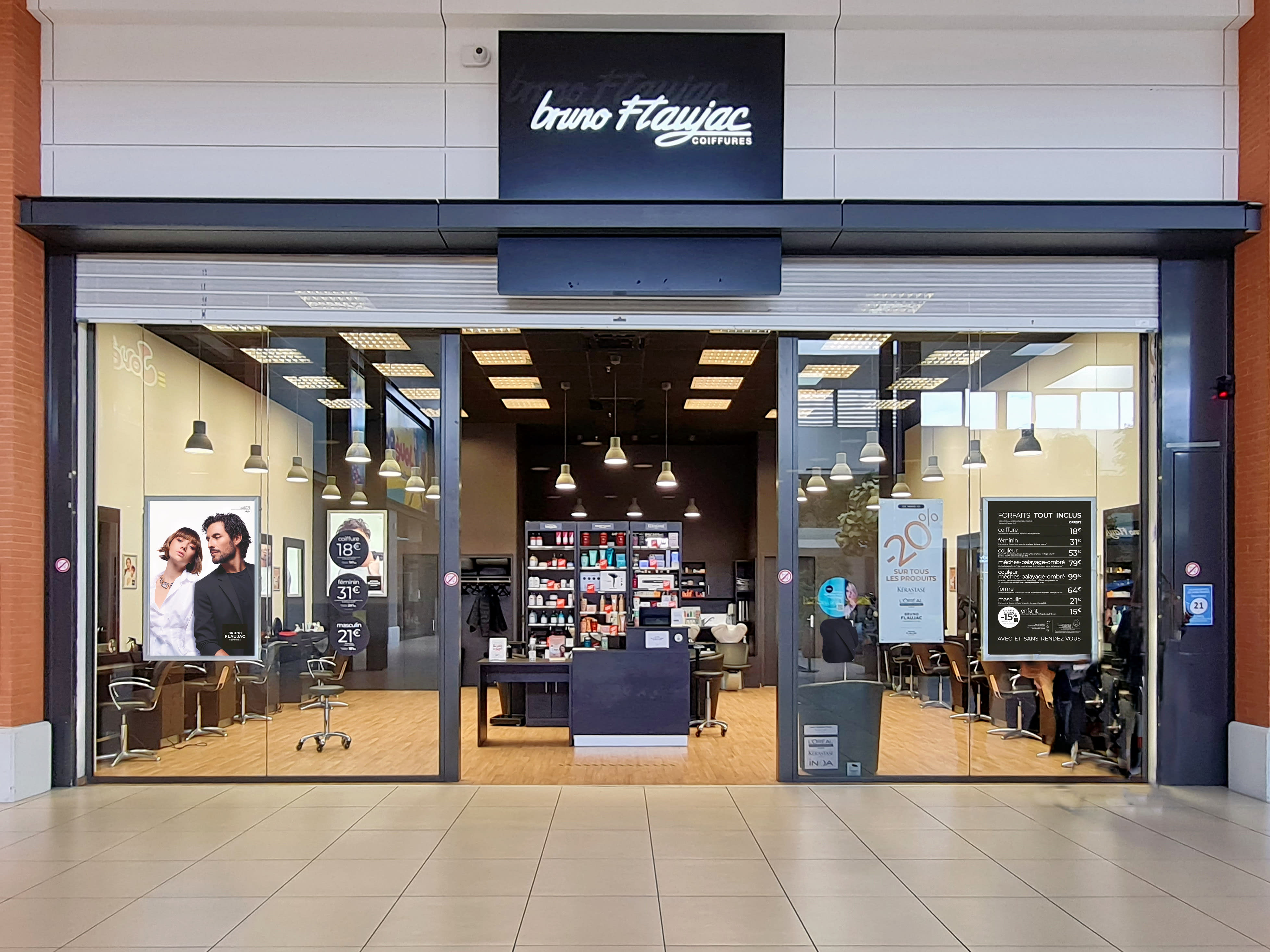 Bruno Flaujac Coiffures - Grand Portet - Coiffure Portet-sur-Garonne - OneBooking