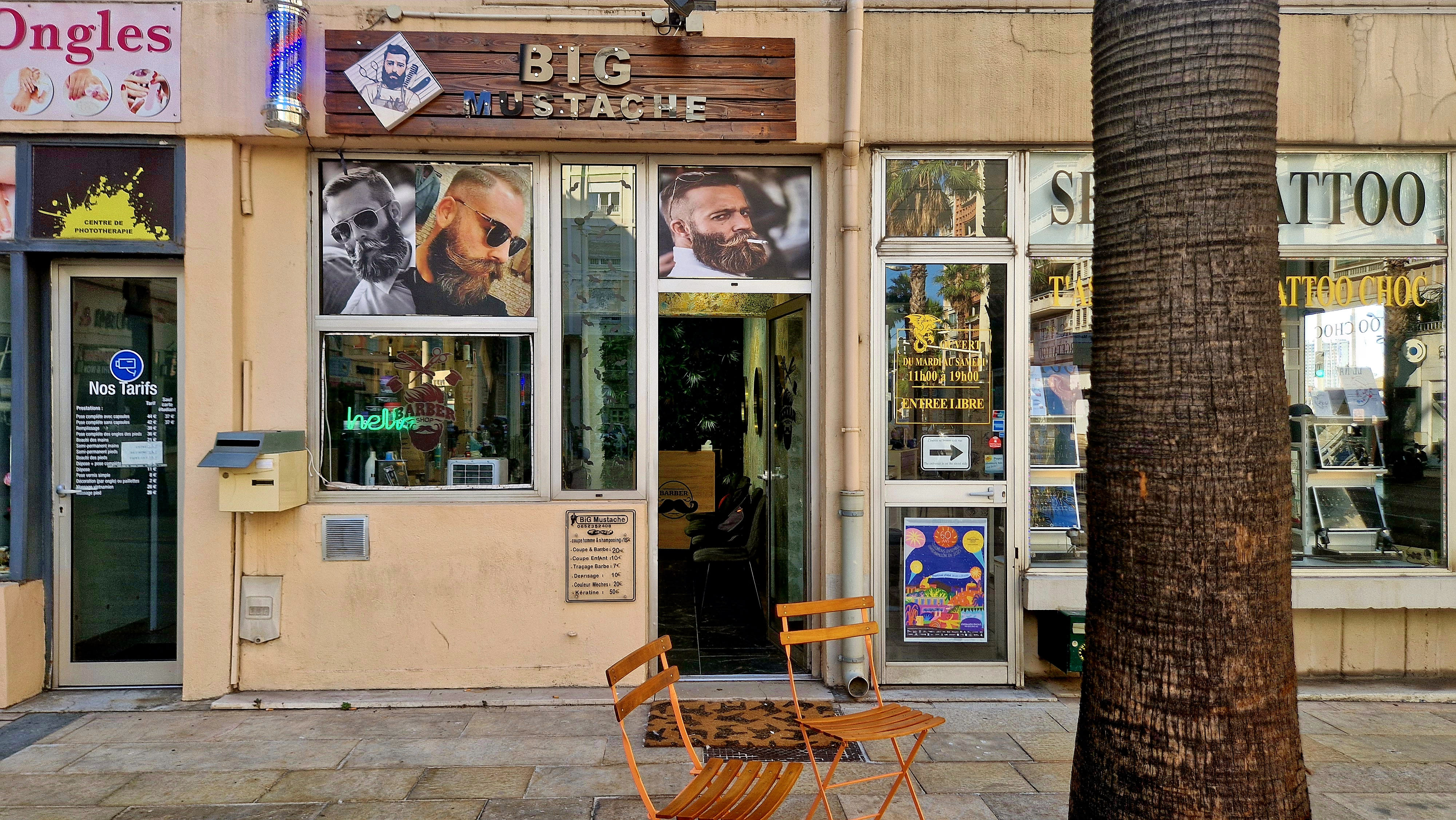 Big mustache - Coiffure Toulon - OneBooking
