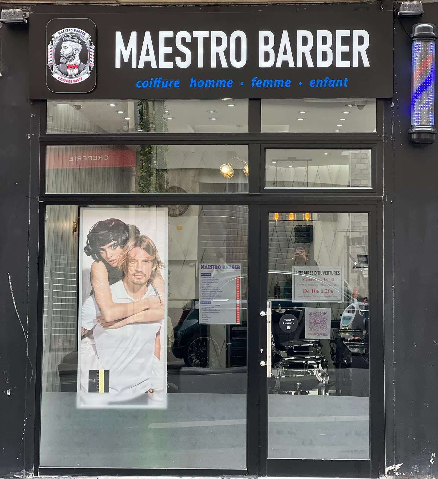 Maestro Barber VIP - Barbier Paris - OneBooking