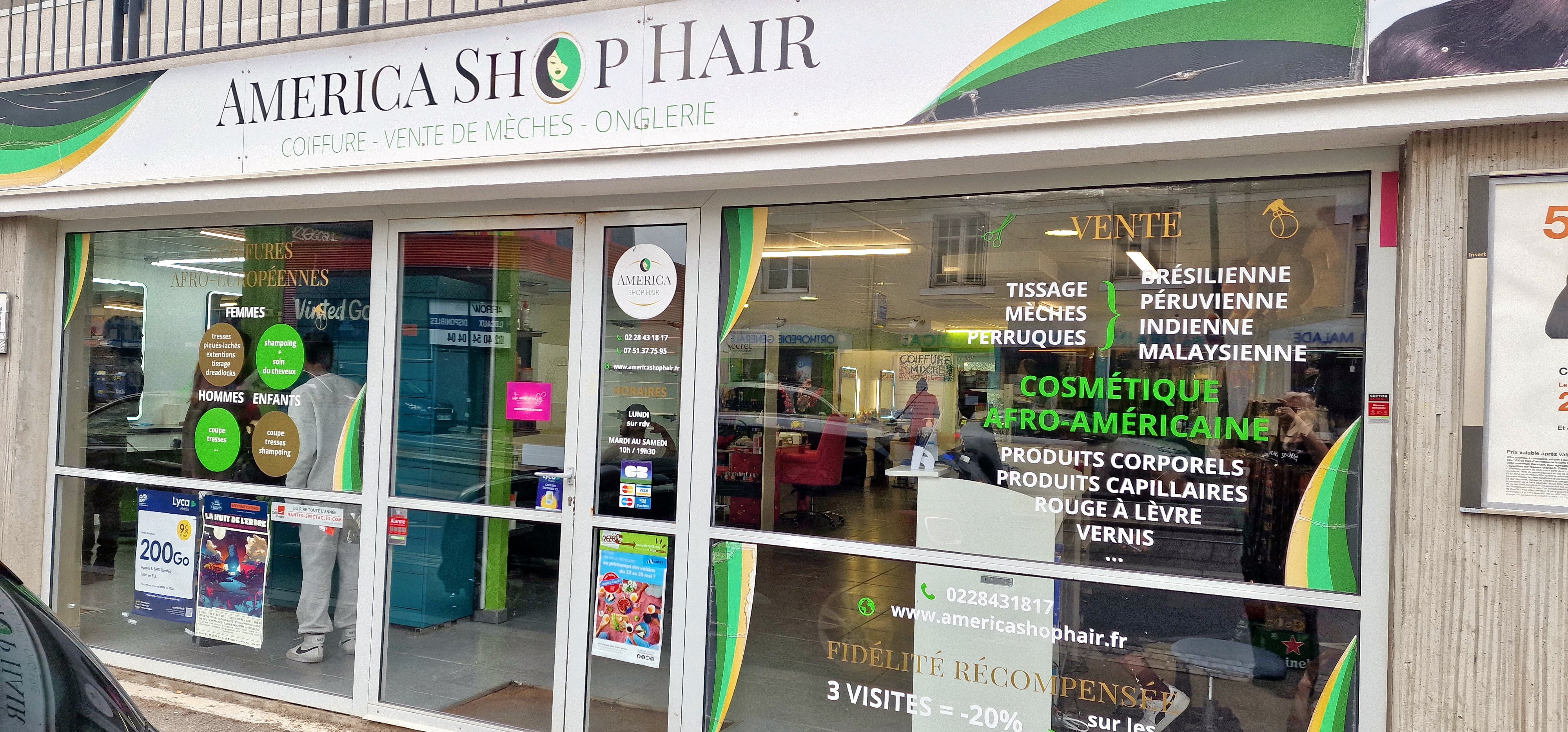 America Shop Hair - Onglerie Nantes - OneBooking