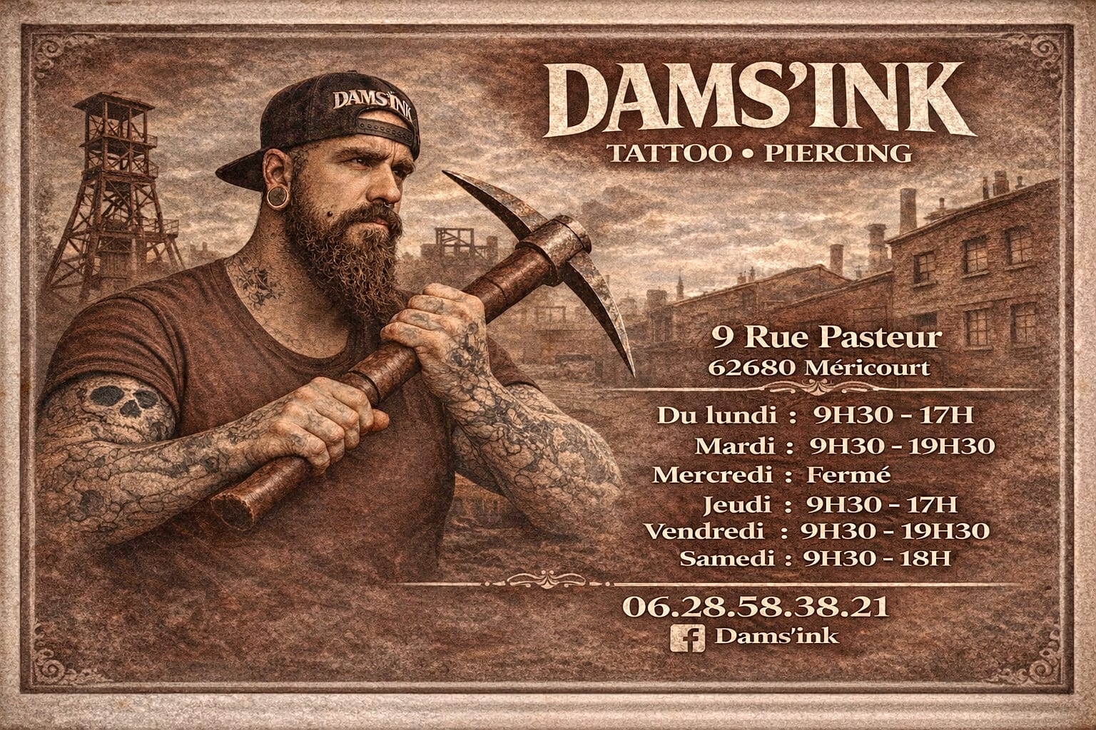 Dams ink