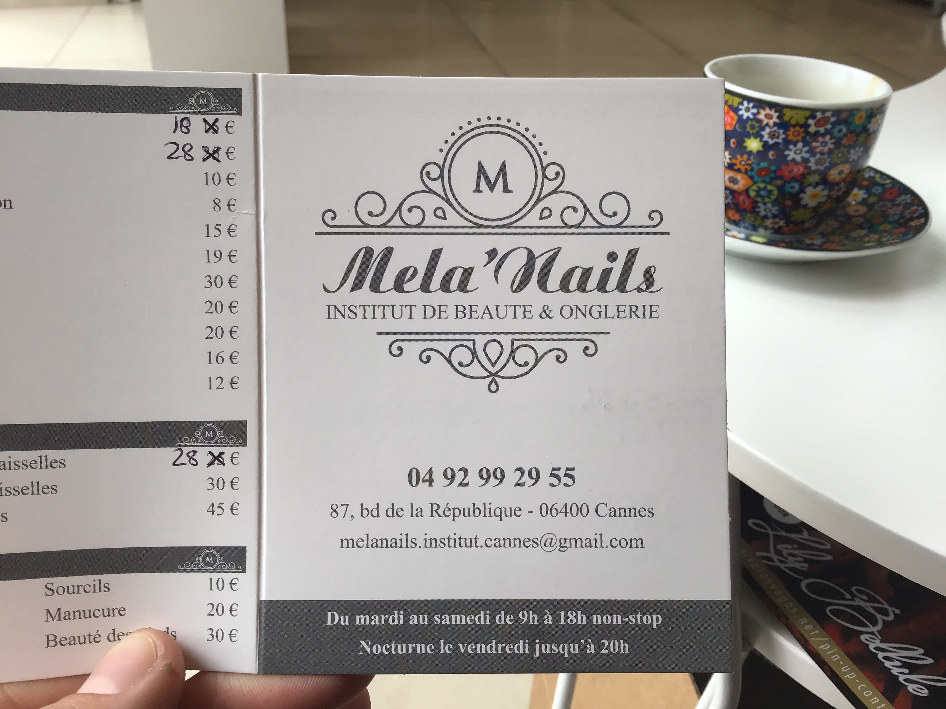 Mela' Nails - Institut de beauté Cannes - Photo de couverture - OneBooking