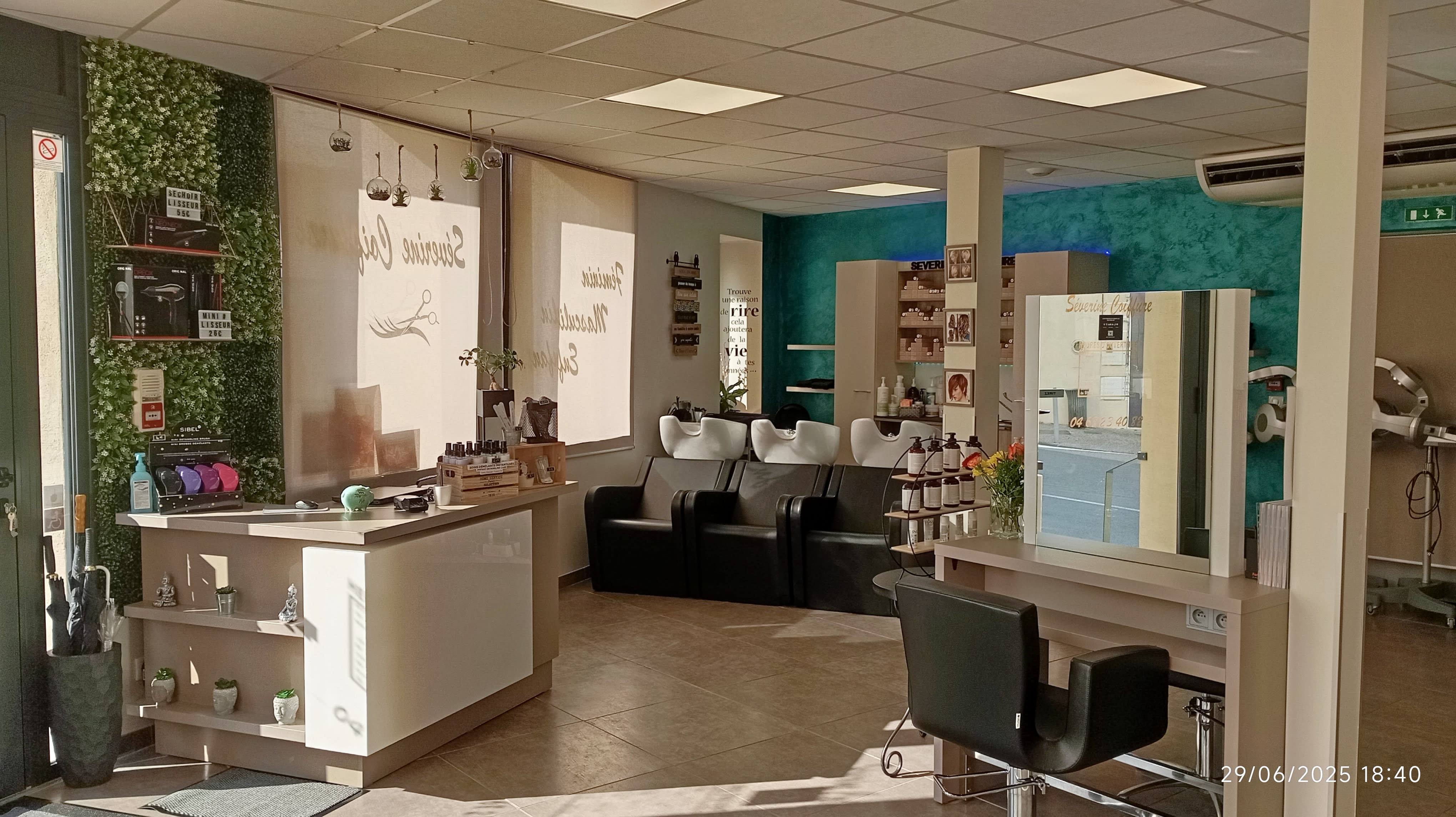 Severine coiffure