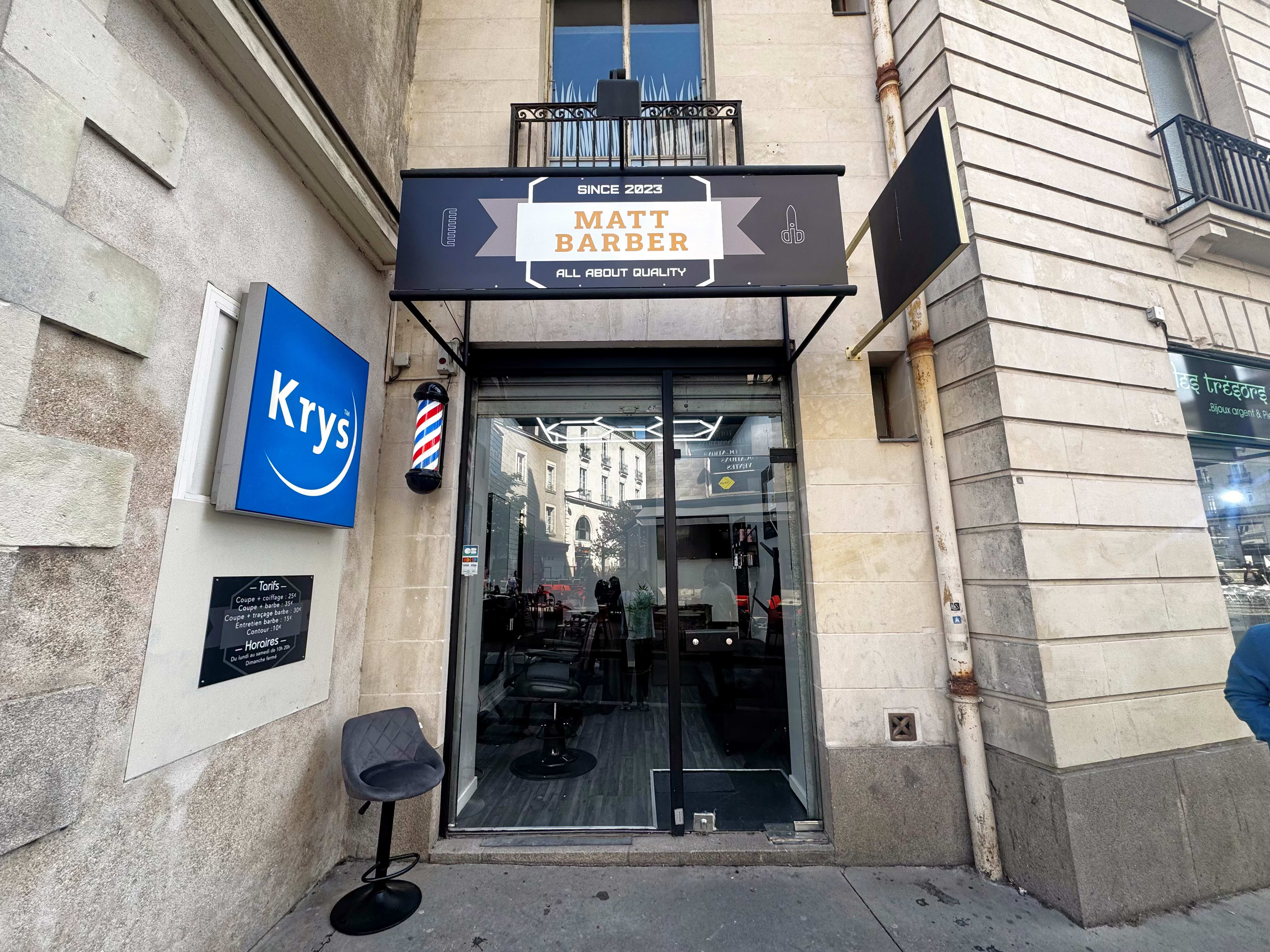 Matt Barber (Place Royale) - Coiffure Nantes - Matt Barber (Place Royale) - Photo Galerie - OneBooking