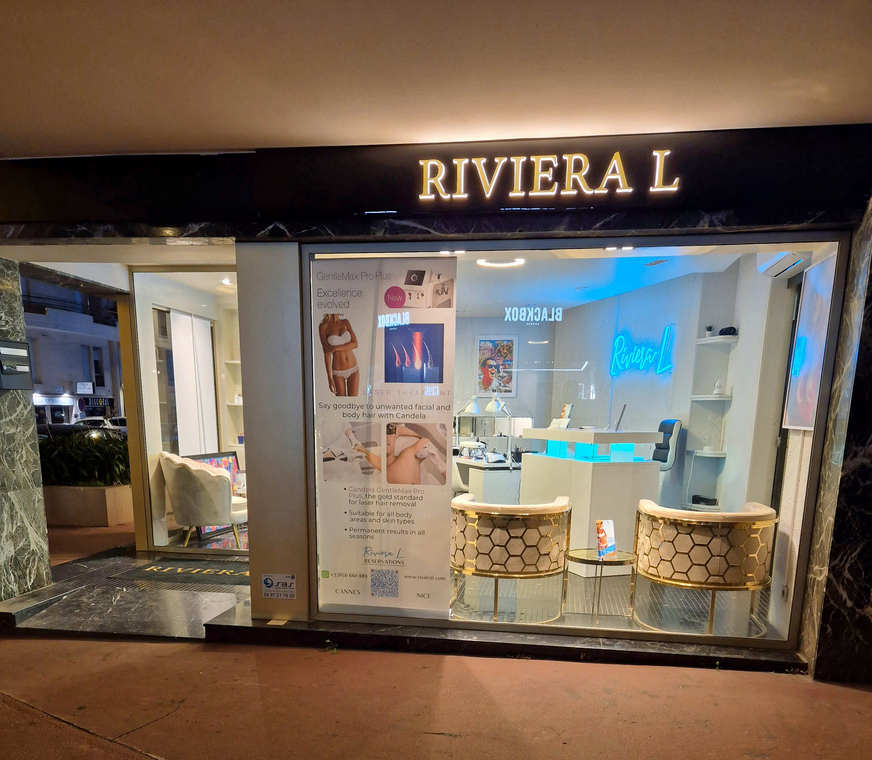 Riviera L centre Esthétique & Épilation définitive laser, manucure, beauté des pieds - Institut de beauté Cannes - Riviera L centre Esthétique & Épilation définitive laser, manucure, beauté des pieds - Photo Galerie - OneBooking