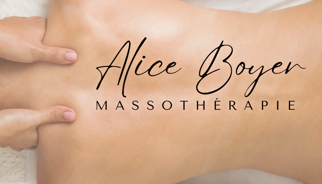 Alice Boyer | Massothérapie